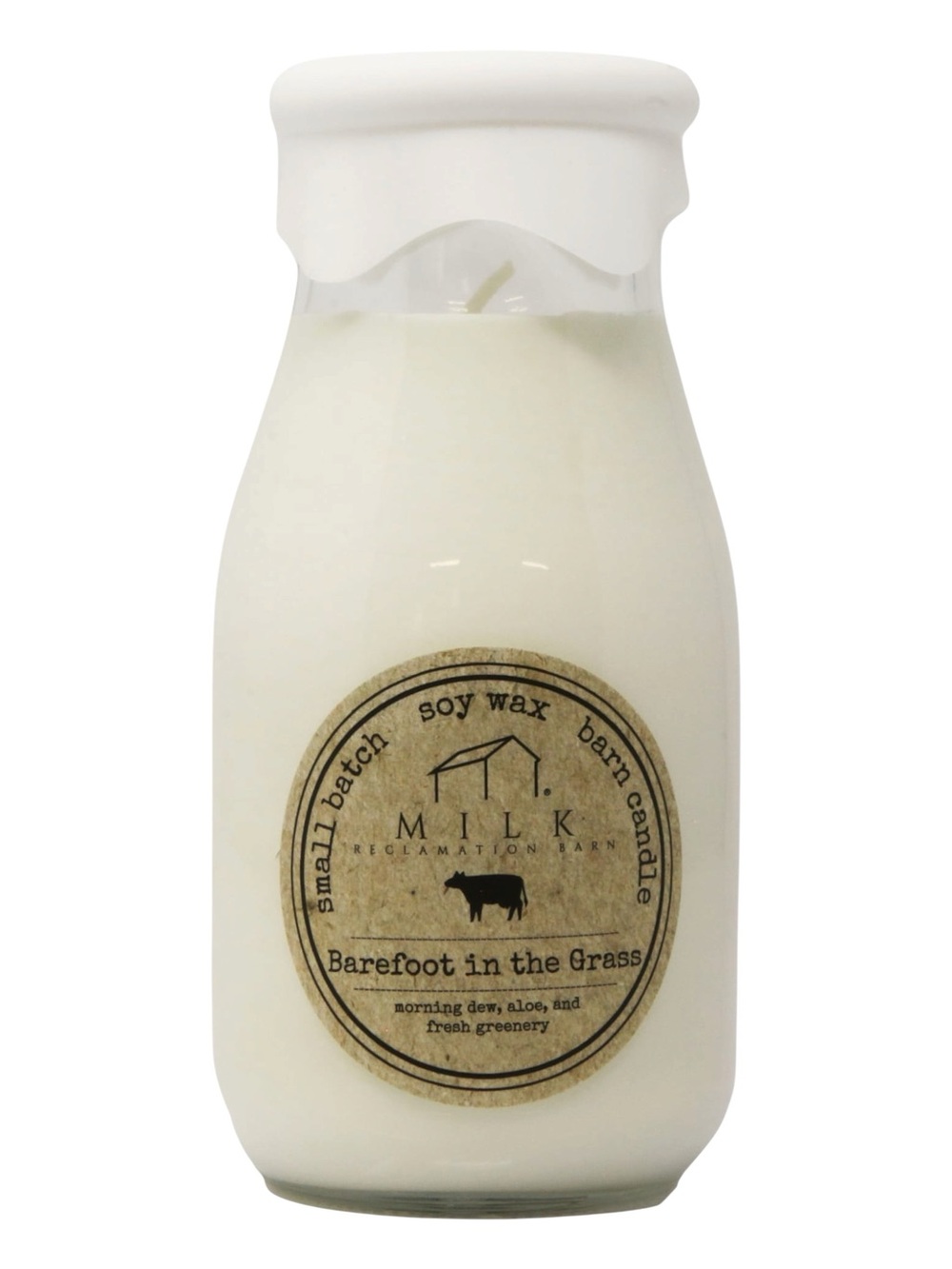Milkbarn Barefoot in the Grass Candle- (Morning Dew, Aloe, Fresh Outdoor Smell)